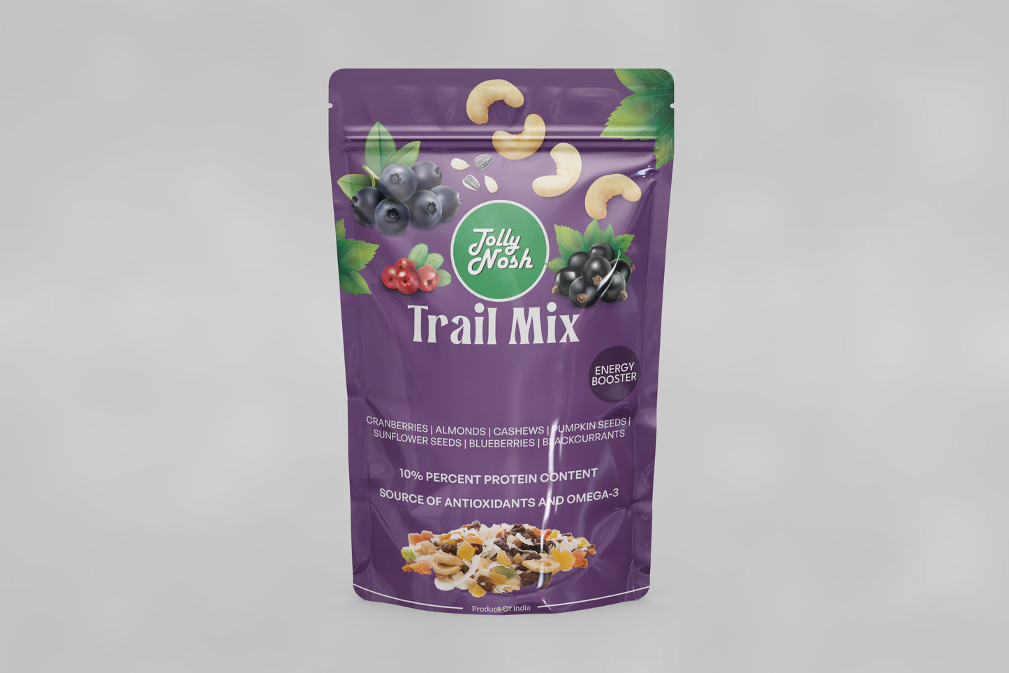 Jolly Nosh| Trail Mix- 250 gms